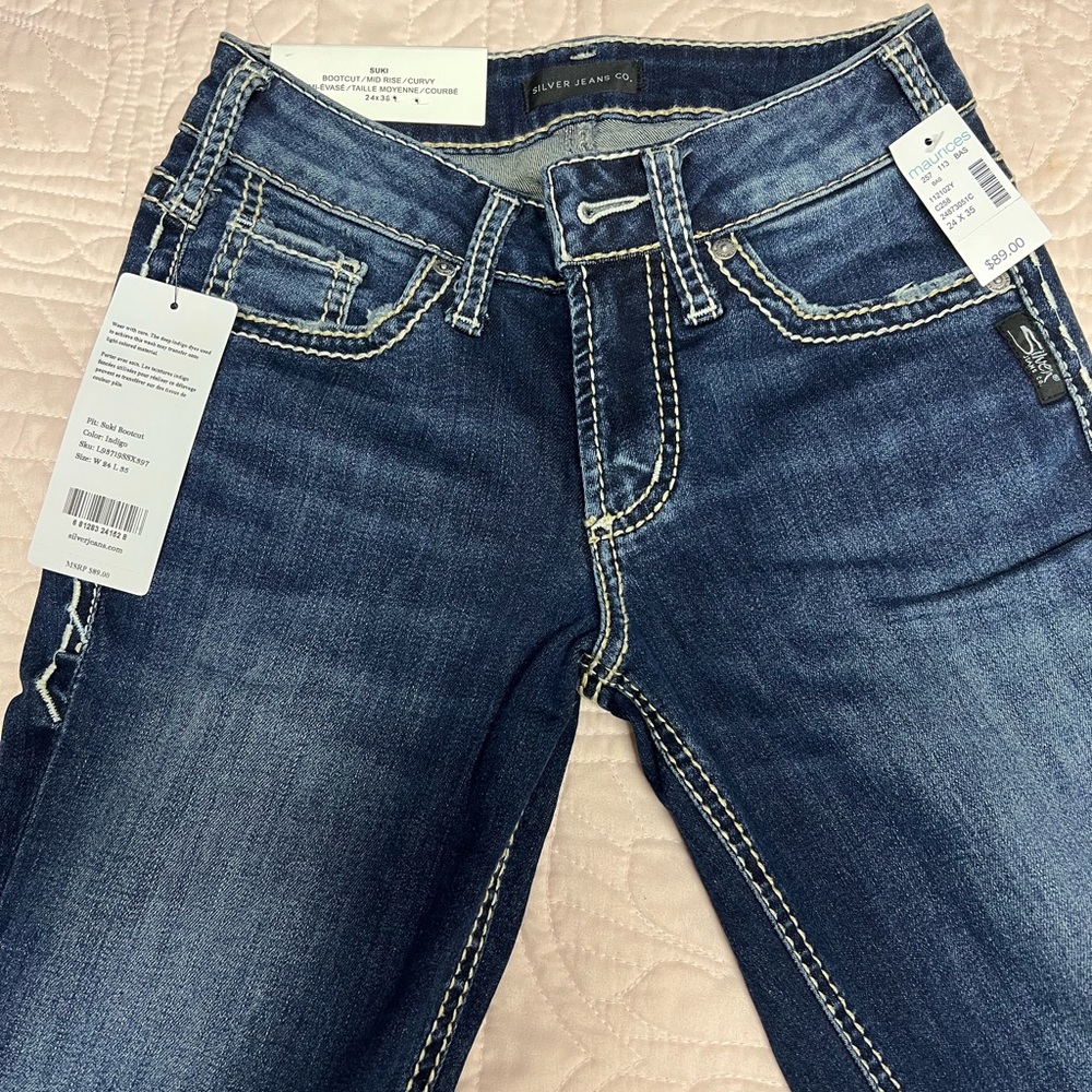 Silver Jean Co Bootcut 24